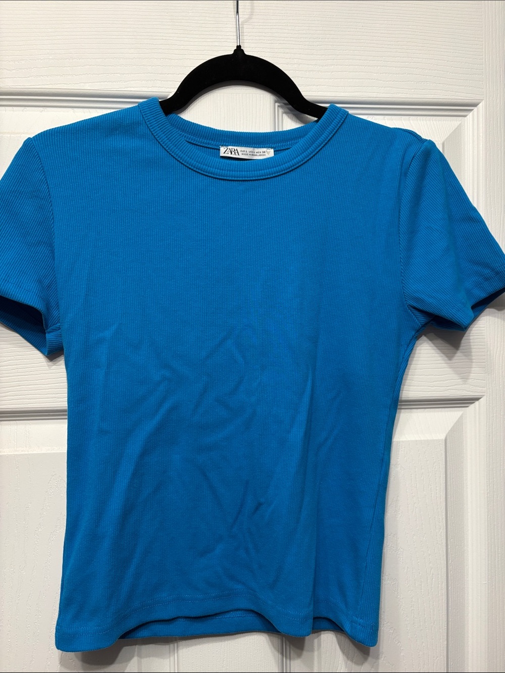 Zara Kids Vibrant Turquoise Short Sleeve Tee